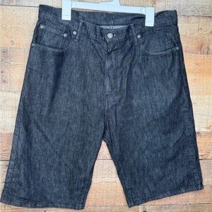 Levi's 569 Men's Loose Fit Denim Jeans Daddy Shorts 36 Dad